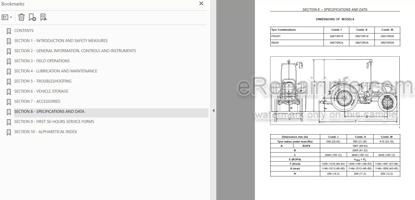 Photo 5 - New Holland TD4020F TD4030F TD4040F Operators Manual Tractor