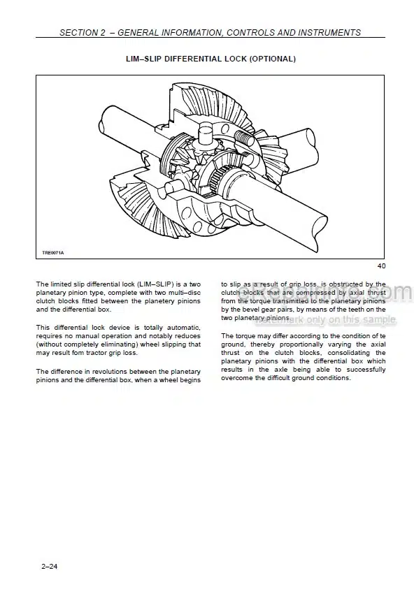 Photo 5 - New Holland TD4040F Operators Manual Tractor 47518911