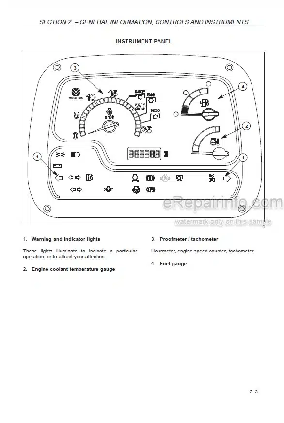 Photo 5 - New Holland TD5010 TD5020 TD5030 TD5040 TD5050 Operators Manual Tractor