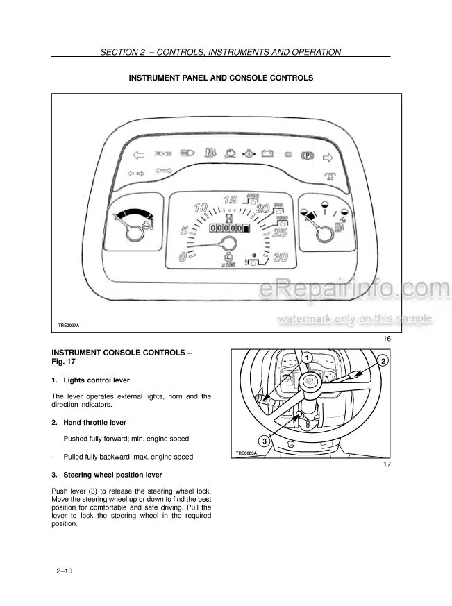 Photo 4 - New Holland TD60D TD70D TD80D TD90D TD95D Operators Manual Tractor 5091825