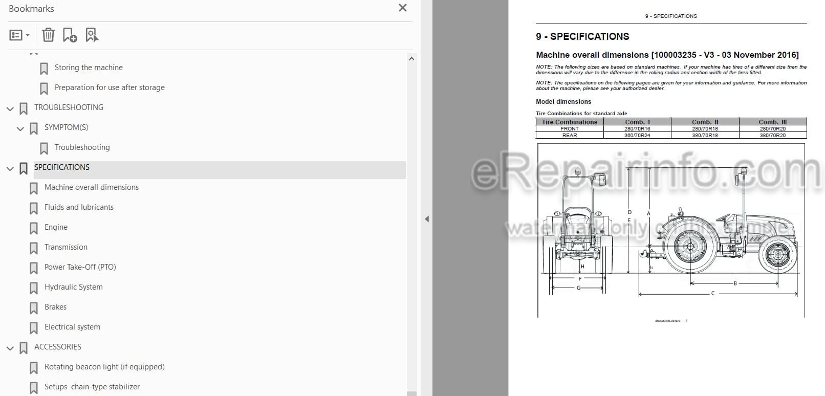 Photo 5 - New Holland TD65F TD75F TD85F Operators Manual Tractor