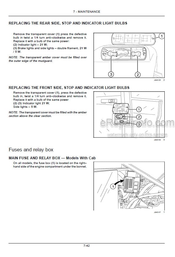 Photo 7 - New Holland T6020 T6030 T6050 T6070 Delta And Plus Operators Manual Tractor 84146475