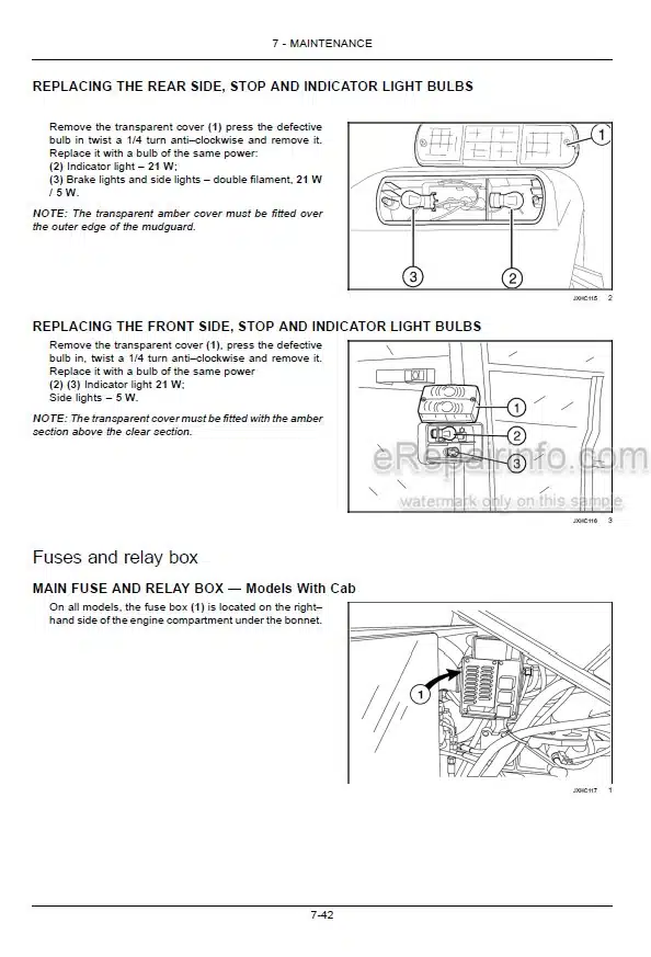Photo 7 - New Holland T6020 T6030 T6050 T6070 Delta And Plus Operators Manual Tractor 84146475