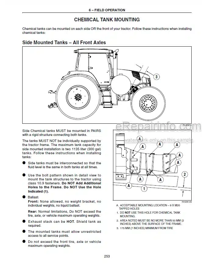 Photo 4 - New Holland TG210 TG230 TG255 TG285 Operators Manual Tractor 87059621