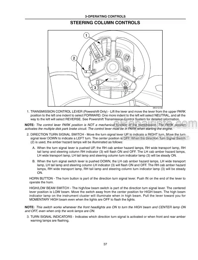 Photo 5 - New Holland TJ275 TJ325 TJ375 TJ425 TJ450 TJ500 Operators Manual Tractor 87050659