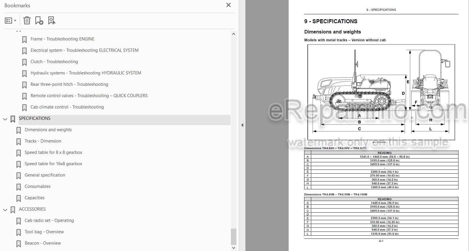 Photo 6 - New Holland TK75VA TK80A TK80MA TK90A TK90MA TK100A Operators Manual Tractor 87545315