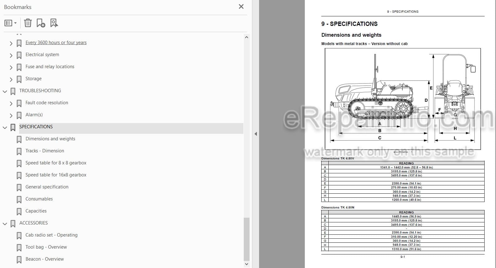 Photo 3 - New Holland TK4.80F TK4.80V TK4.80N TK4.100 TK4.100M TK4.110 TK4.110M Operators Manual Tractor 51634535