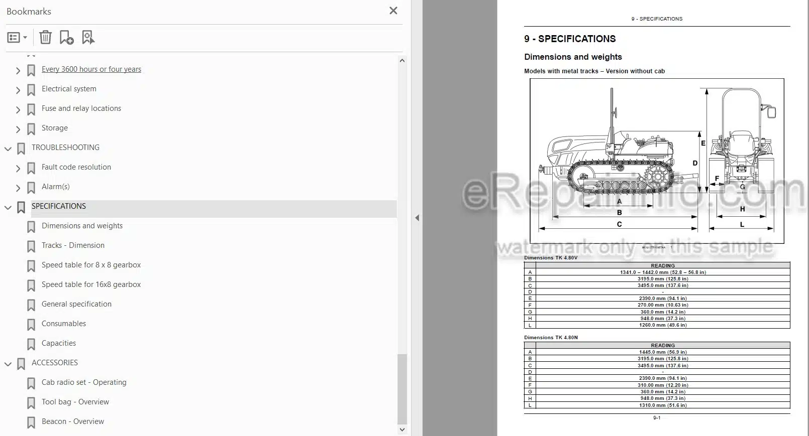 Photo 3 - New Holland TK4.80F TK4.80V TK4.80N TK4.100 TK4.100M TK4.110 TK4.110M Operators Manual Tractor 51634535