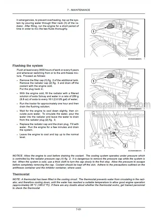 Photo 2 - New Holland TK4020V TK4060V TK4020F TK4030F TK4040M TK4050M TK4030 TK4040 TK4050 TK4060 Operators Manual Tractor 48077221