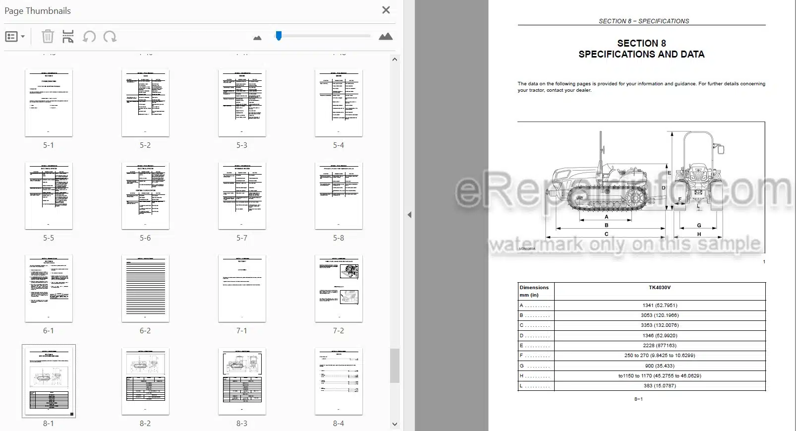 Photo 3 - New Holland TK4020 TK4030 TK4040 TK4050 TK4060 Operators Manual Tractor