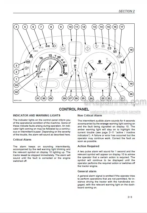 Photo 5 - New Holland TL70A TL80A TL90A TL100A Operators Manual Tractor 87557824