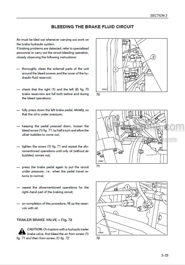 Photo 1 - New Holland TL70 TL80 TL90 TL100 Operators Manual Tractor 6036457100