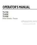 Photo 3 - New Holland TL75E TL85E TL95E Power Shuttle Operators Manual Tractor