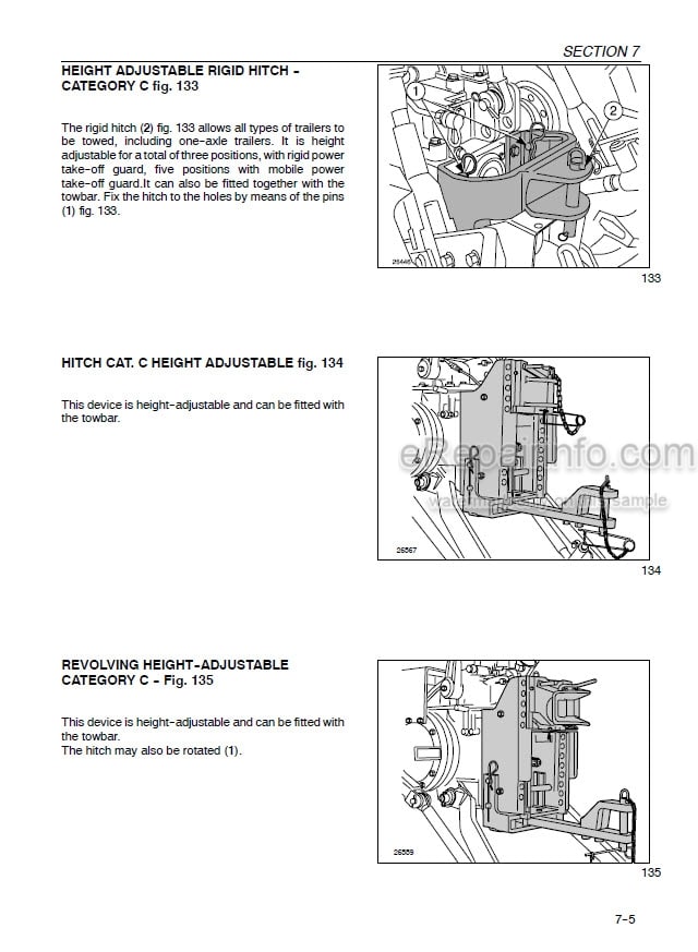 Photo 7 - New Holland TN55D TN65D TN55S TN65S TN75S Operators Manual Tractor 86572984