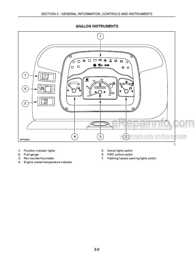 Photo 5 - New Holland TN60A TN70A TN75A Operators Manual Tractor