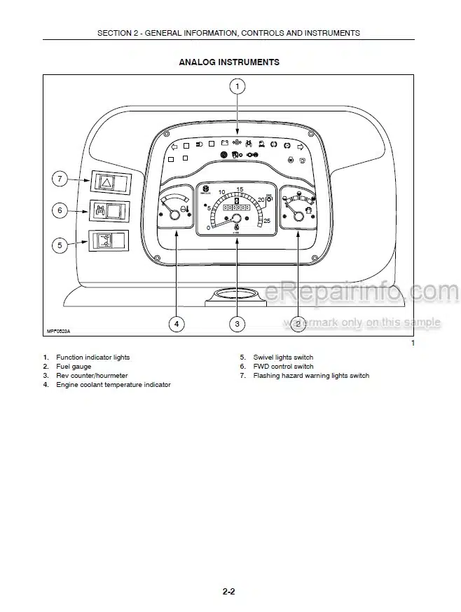 Photo 5 - New Holland TN60A TN70A TN75A Operators Manual Tractor