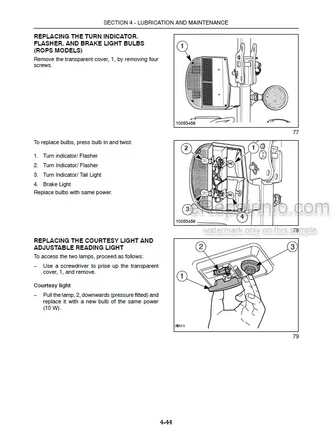 Photo 1 - New Holland TN60SA TN70SA TN75SA Operators Manual Tractor 87552876