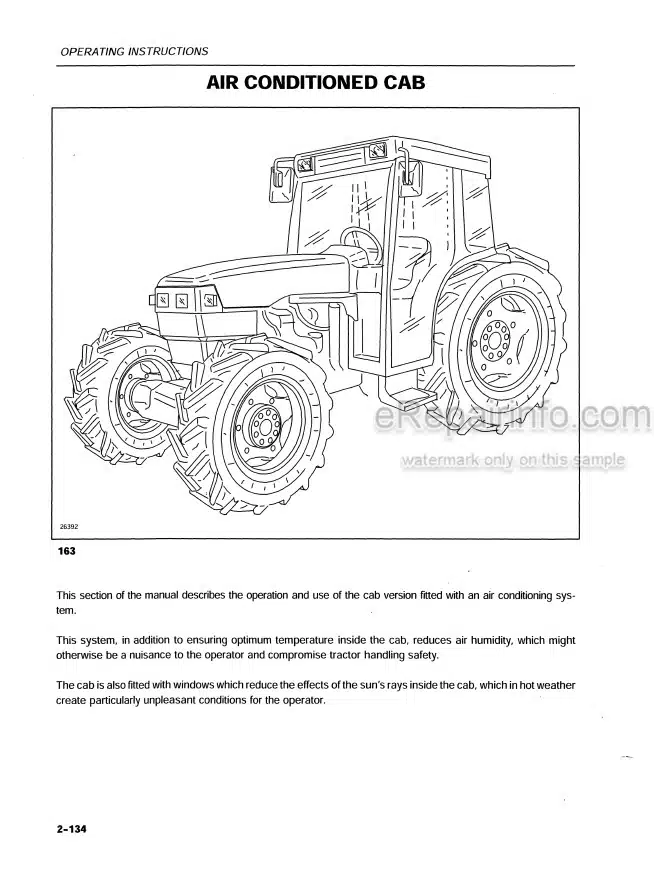 Photo 5 - New Holland TN65F TN75F TN90F Operators Manual Tractor