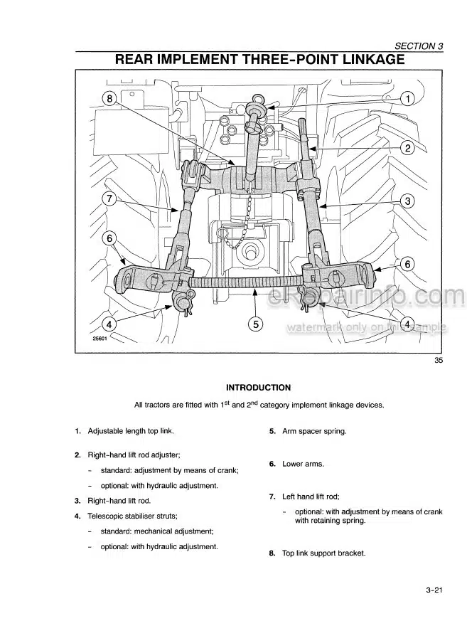 Photo 5 - New Holland TN70F TN80F TN95F Operators Manual Tractor