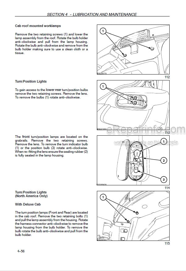 Photo 2 - New Holland TS100A TS110A TS115A TS130A TS-A Delta Operators Manual Tractor 82999129