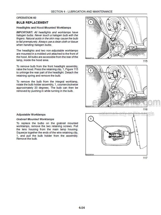 Photo 2 - New Holland TS100A TS115A TS125A TS135A Plus And Deluxe Models Operators Manual Tractor 82999233
