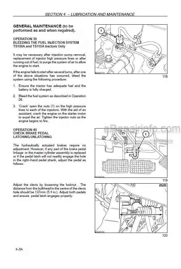 Photo 6 - New Holland Workmaster 50 60 70 Operators Manual Tractor