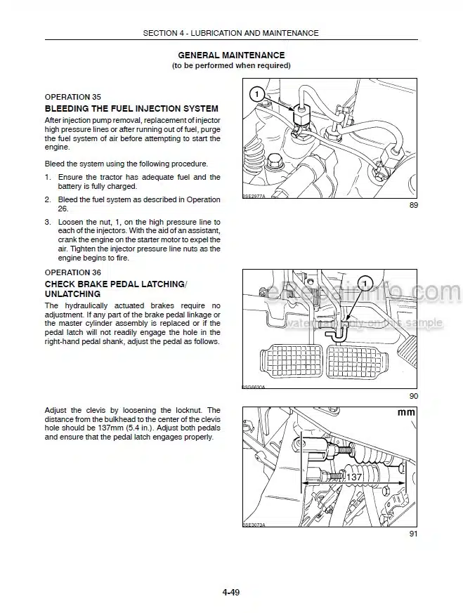 Photo 6 - New Holland Workmaster 55 65 75 Operators Manual Tractor 51590514