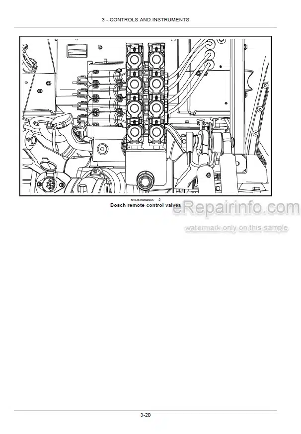Photo 5 - New Holland TS6.110 TS6.110HC TS6.120 TS6.120HC TS6.125 TS6.140 Tier 3 Operators Manual Tractor 48042567