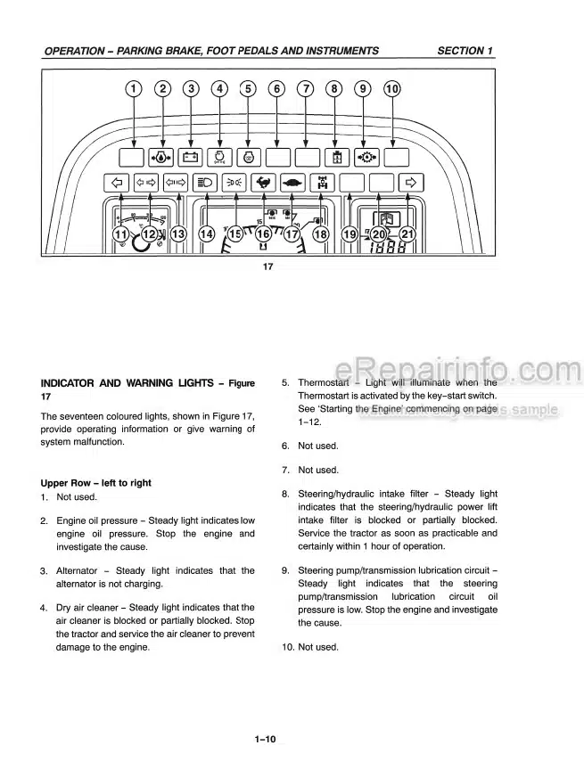 Photo 5 - New Holland TS90 TS100 TS110 Econoshift Operators Manual Tractor 86562958