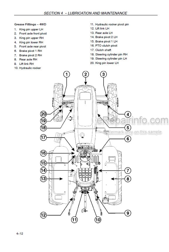 Photo 5 - New Holland TT4.75 TT4.65 T4.55 Operators Manual Tractor 47812450