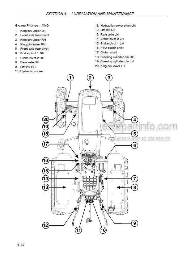 Photo 5 - New Holland TT4.75 TT4.65 T4.55 Operators Manual Tractor 47812450