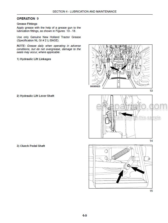 Photo 6 - New Holland T8.270 T8.295 T8.325 T8.355 T8.385 Operators Manual Tractor 48050399