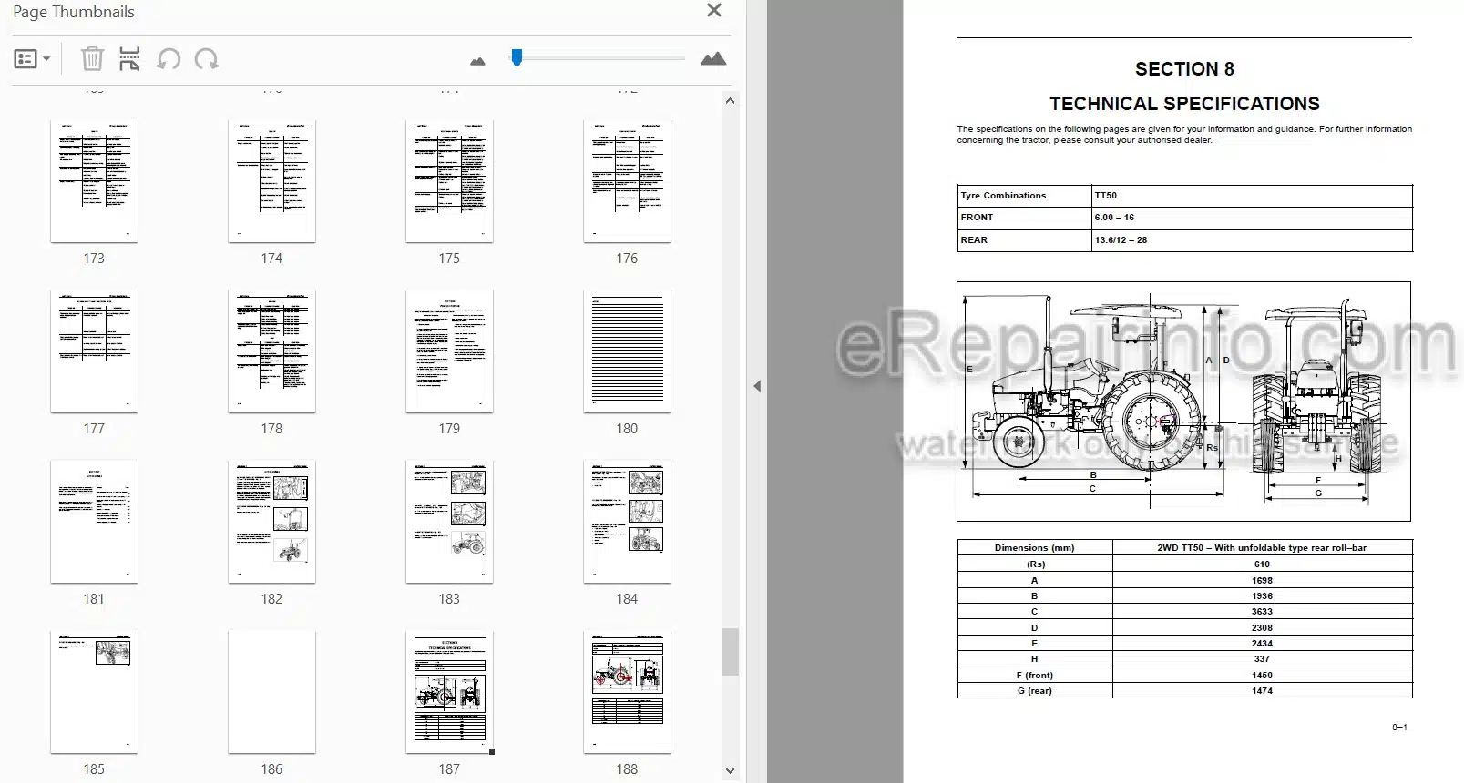 Photo 5 - New Holland TT50 TT55 TT65 TT75 TT50B TT55B TT65B TT75B Operators Manual Tractor 84190506