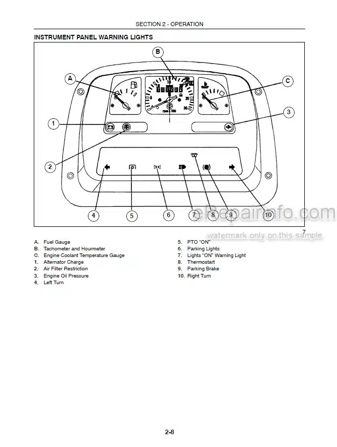 Photo 5 - New Holland TT55 TT75 Operators Manual Tractor