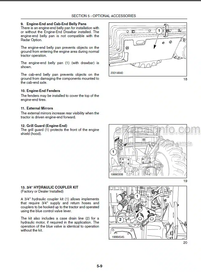 Photo 1 - New Holland TV145 Operators Manual Tractor 87639930