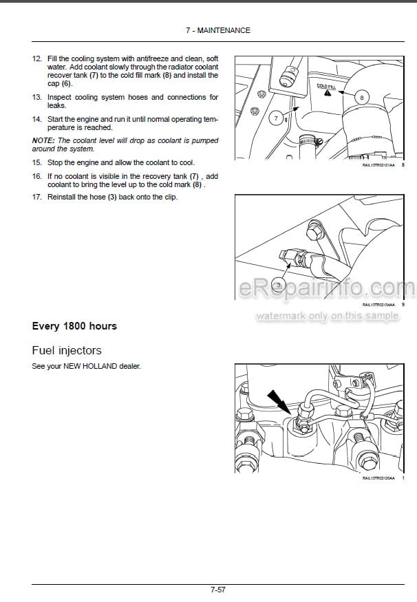 Photo 7 - New Holland TT3840 TT3840F TT4030 TT3880F Operators Manual Tractor 51489252