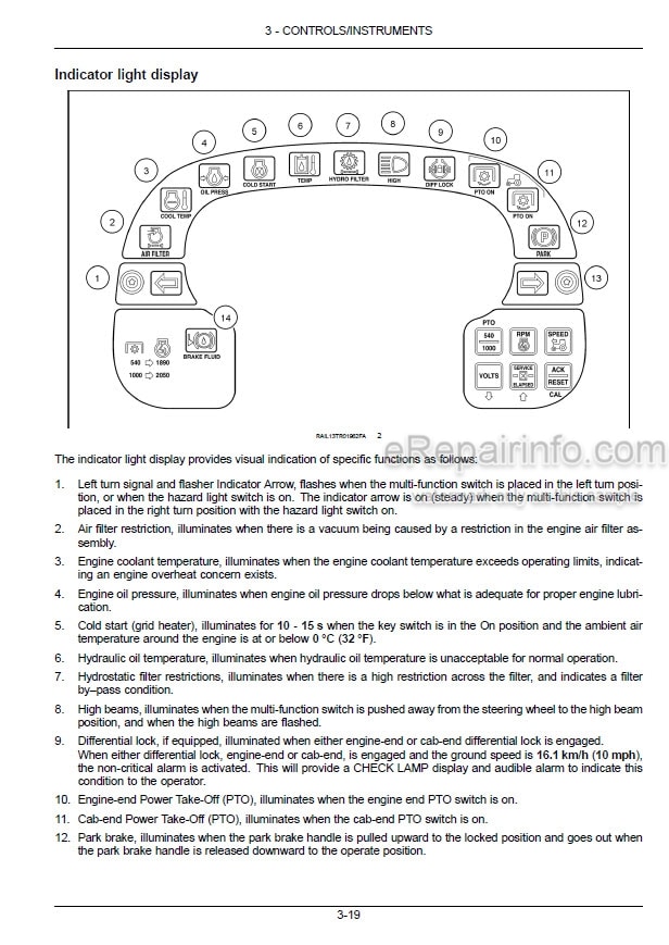 Photo 5 - New Holland TV6070 Operators Manual Tractor 47538609