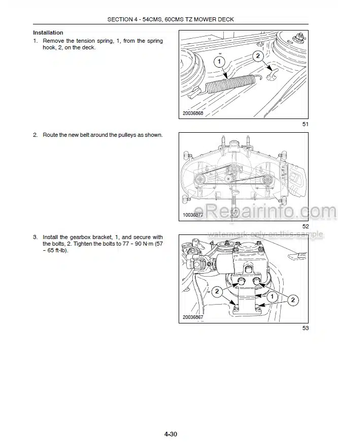 Photo 3 - New Holland TZ18DA TZ22DA TZ25DA 54CMS 60CMS Operators Manual Compact Tractor 87544689