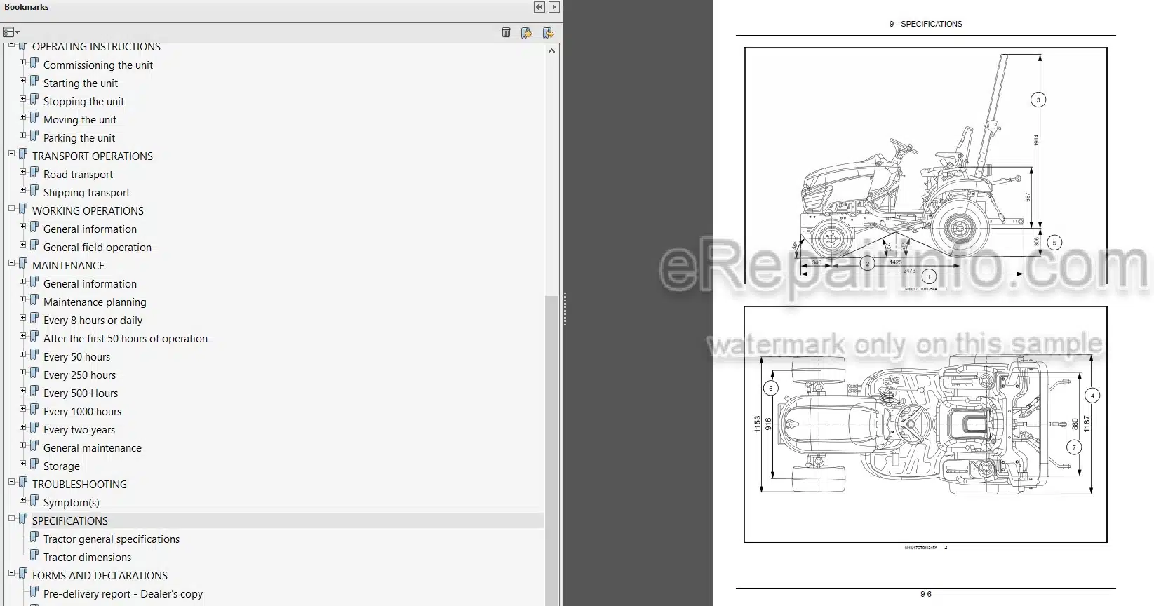 Photo 3 - New Holland Workmaster 25S Tier 4B Final Operators Manual Compact Tractor 51409930