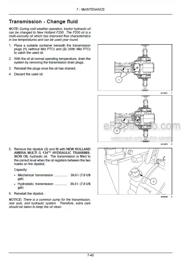 Photo 5 - New Holland Workmaster 25 Tier 4B Final Operators Manual Compact Tractor 51414247