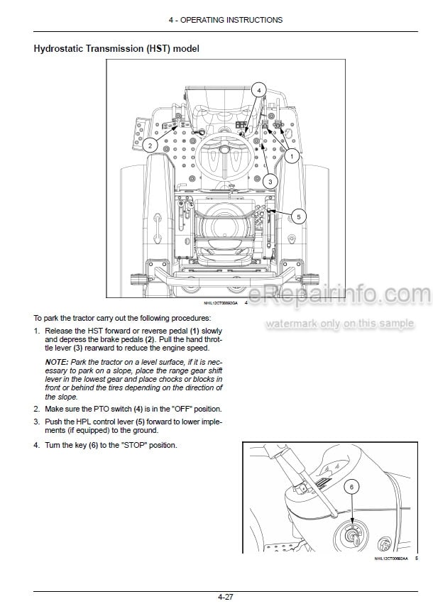 Photo 5 - New Holland Workmaster 25 Tier 4B Final Operators Manual Compact Tractor 51414247