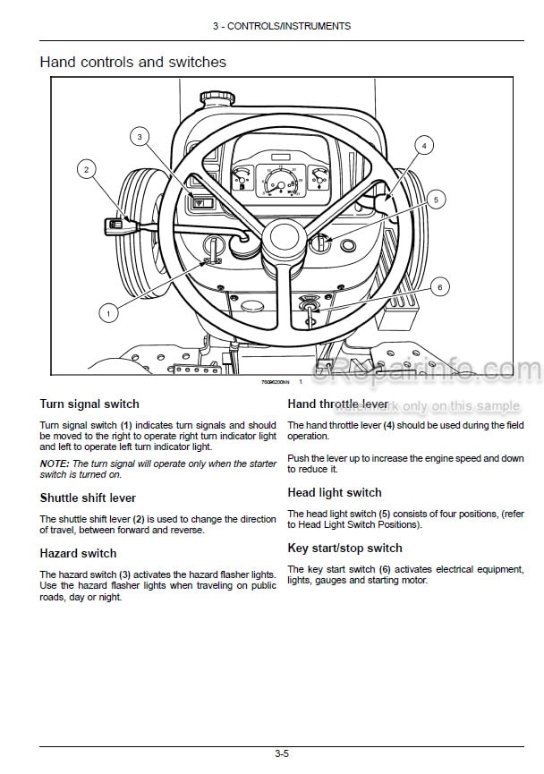 Photo 5 - New Holland Workmaster 45 55 Operators Manual Compact Tractor 47538436