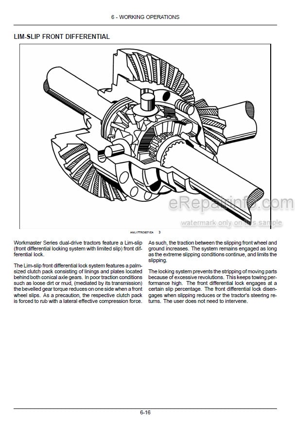 Photo 5 - New Holland Workmaster 55 65 75 Operators Manual Tractor 51590514