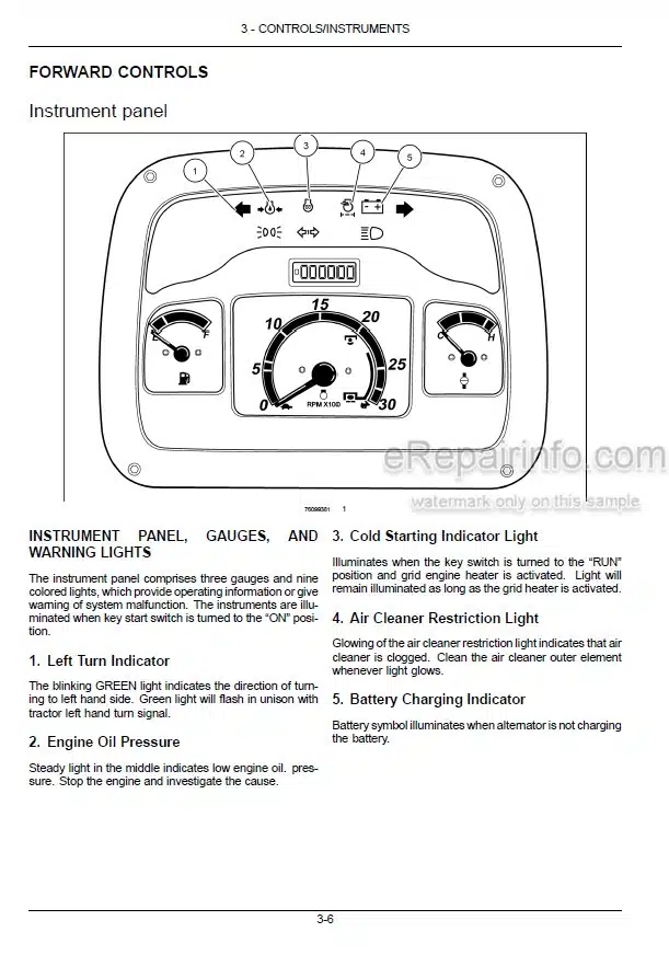 Photo 5 - New Holland Workmaster 65 75 Operators Manual Tractor 47412148