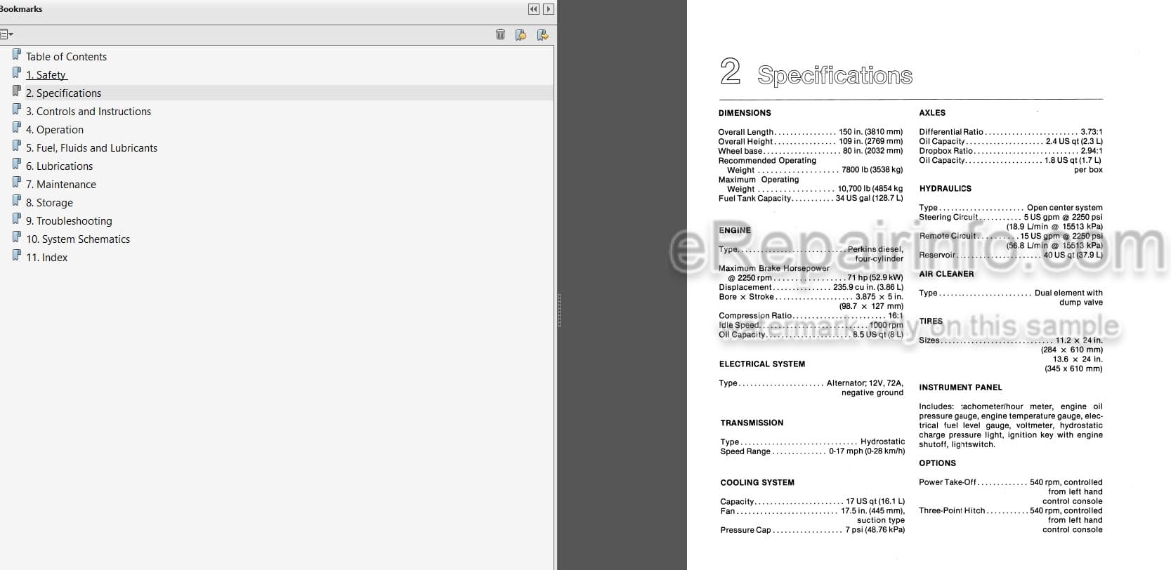 Photo 5 - Versatile 150 Series 2 Operators Manual Tractor 42015012