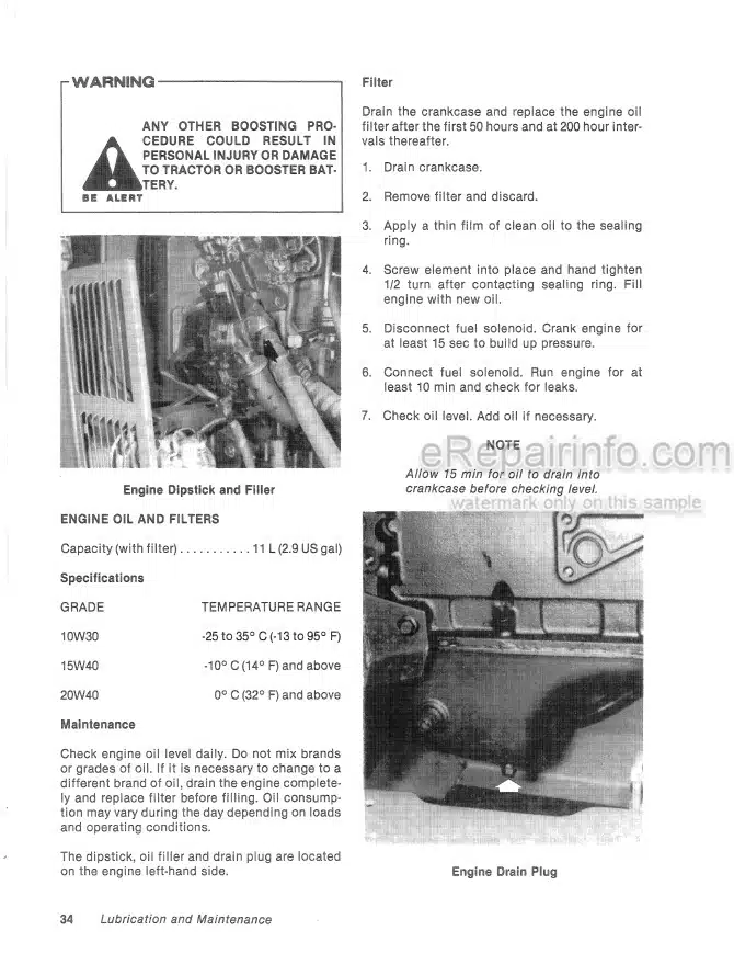 Photo 5 - Versatile 256 276 Operators Manual Tractor 42025621