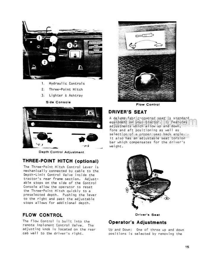 Photo 10 - Versatile 700 Series 2 Operators Manual Tractor 42070011