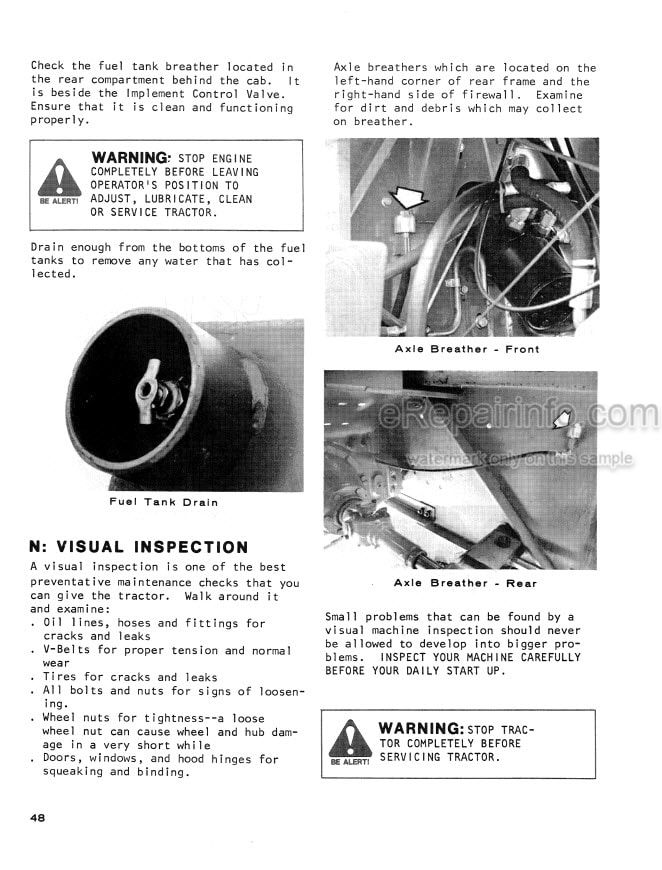 Photo 6 - Versatile 846 876 936 946 976 Operators Manual Tractor 42084651