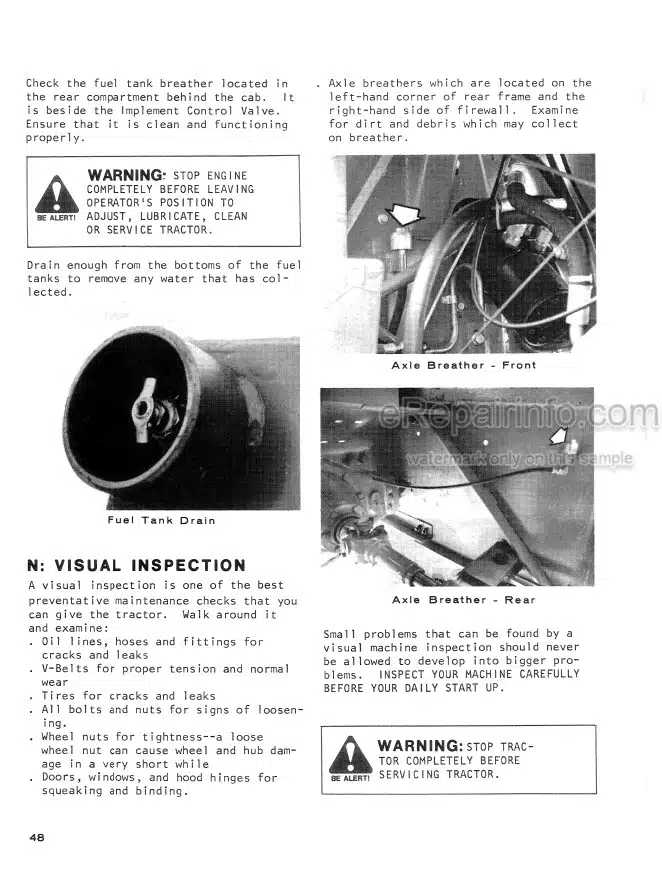 Photo 1 - Versatile 900 Series 2 Operators Manual 4-WD Tractor