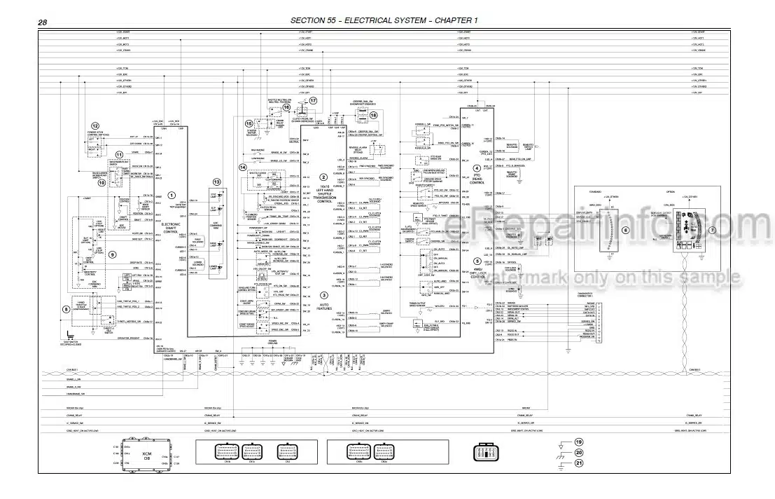 Photo 5 - Case MXU100 MXU110 MXU115 MXU125 MXU130 MXU135 Repair Manual Tractor
